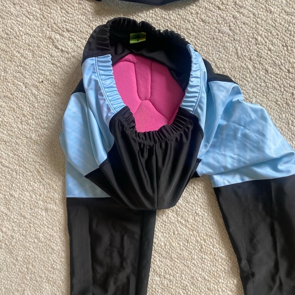 Women's Cycle Long Sleeve Bike Mountain Riding Wear with Padded Long Pants Sets - Picture 12 of 12